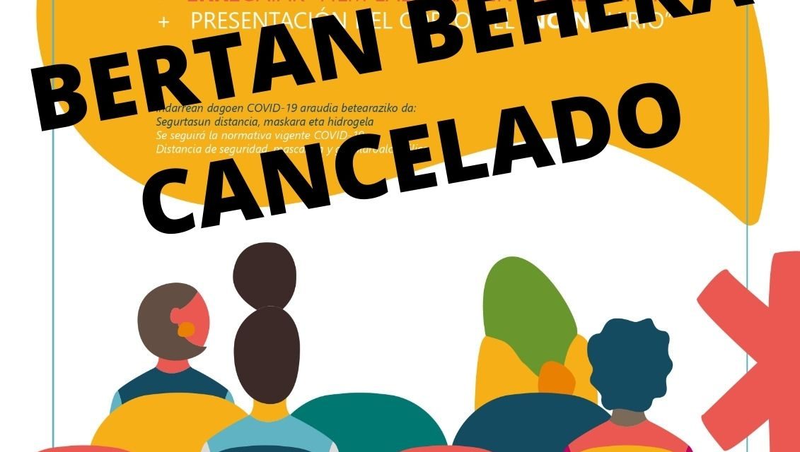 Cancelado – Bertan behera