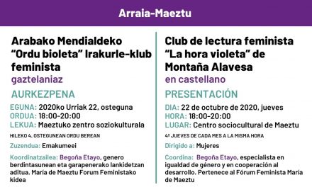 Club de lectura feminista – Irakurle-klub feminista