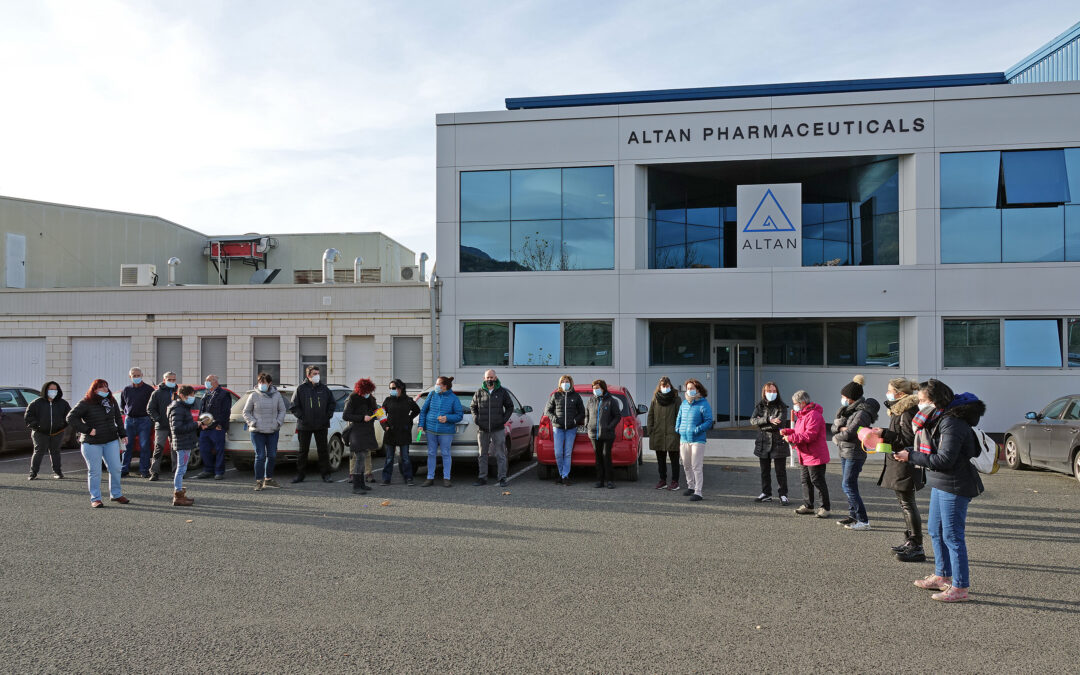 Los paros en Altan Pharmaceuticals tienen un seguimiento del 70% de la plantilla