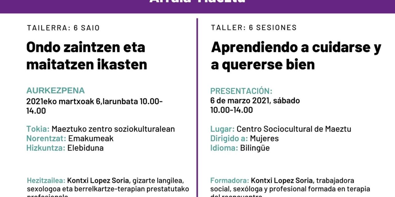 Taller: aprendiendo a cuidarse y a quererse bien