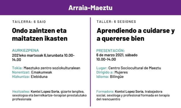 Taller: aprendiendo a cuidarse y a quererse bien