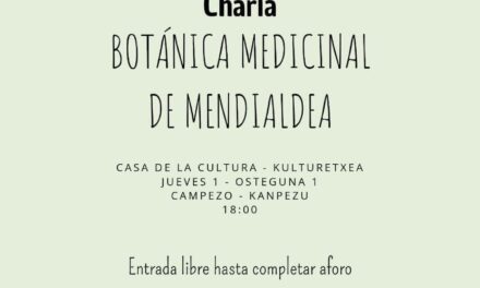 Botánica medicinal de Mendialdea