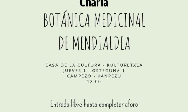 Botánica medicinal de Mendialdea