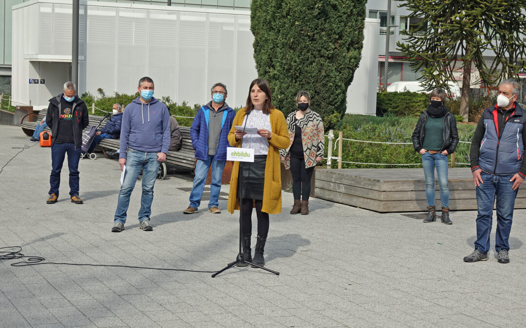 EH Bildu propone en Arraia-Maeztu presentar alegaciones conjuntas al proyecto eólico de Iturrieta