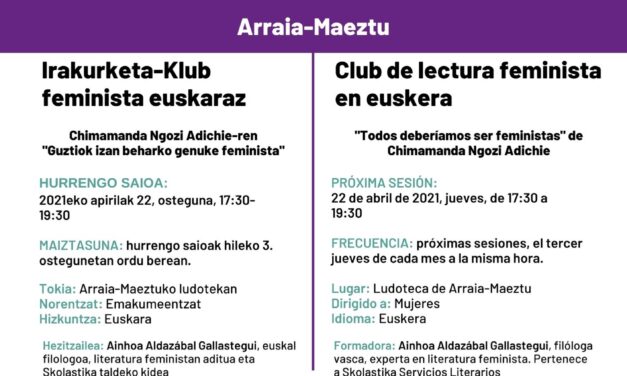 Irakurketa-Klub feminista euskaraz