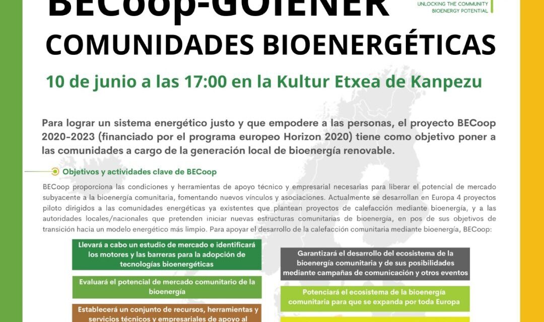 BECoop-Goiener – Comunidades Bioenergéticas