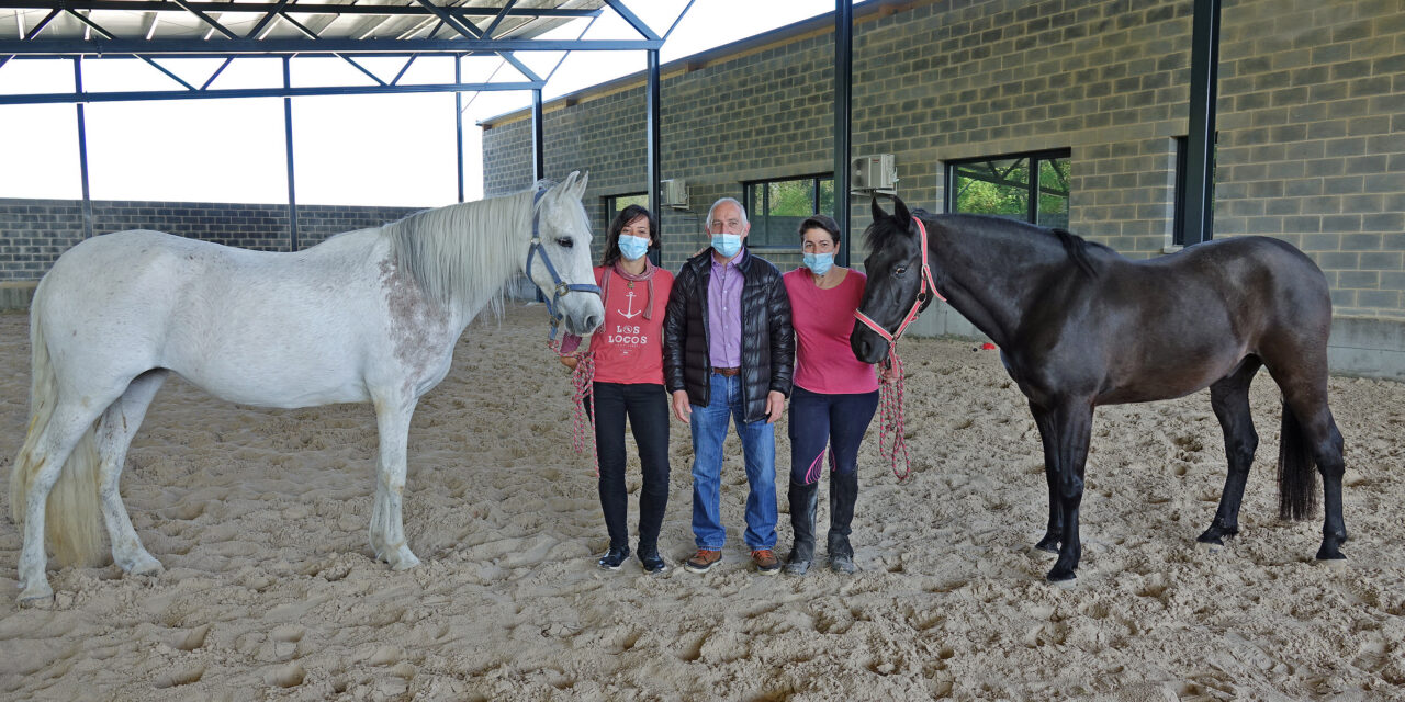El estreno de las nuevas instalaciones ecuestres marca la nueva etapa de Zaldiharana