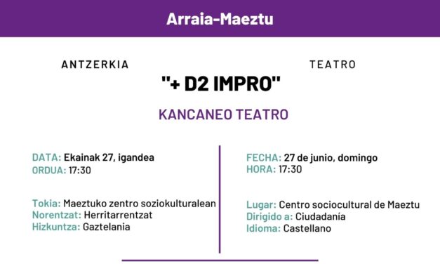 Teatro-Antzerkia: +D2 IMPRO