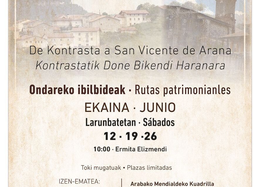 Rutas patrimoniales – Ondareko ibilbideak