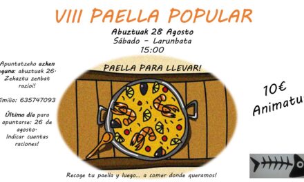 VIII Paella popular