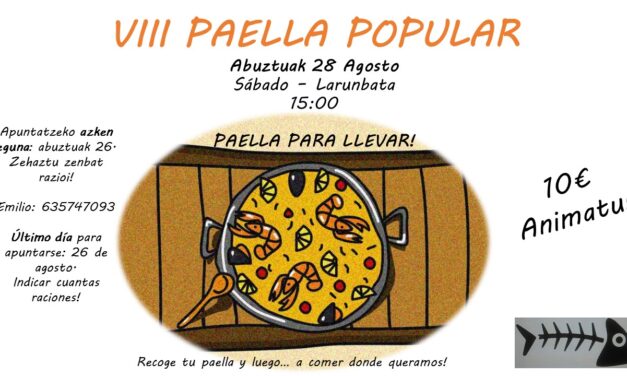 VIII Paella popular