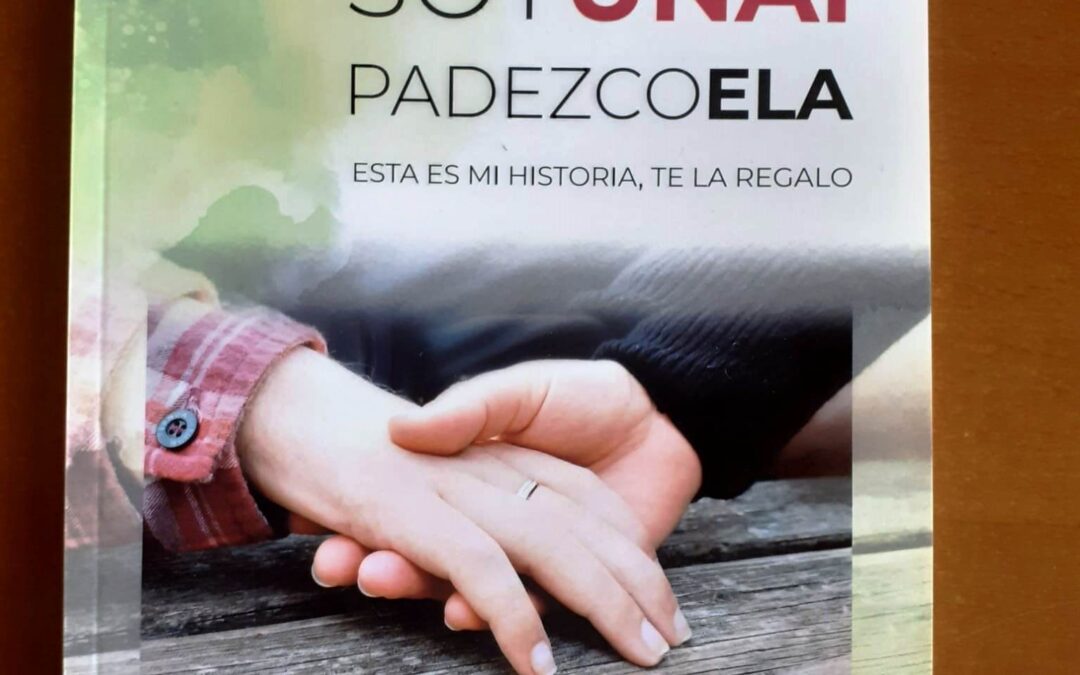 Un libro recoge el testimonio de Unai, un joven de Antoñana con ELA, para hacer visible esta enfermedad