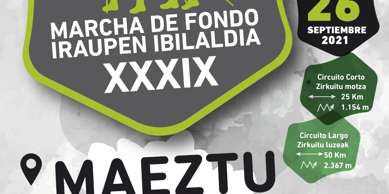 XXXIX Marcha de fondo – Iraupen ibilaldia Club de Montaña Gasteiz Mendi Taldea