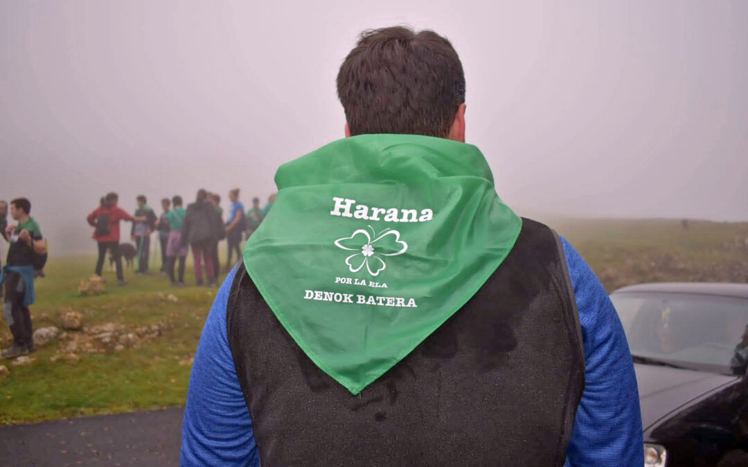 El encuentro solidario por la lucha contra la ELA reunió a 300 personas en el monte Kapitate