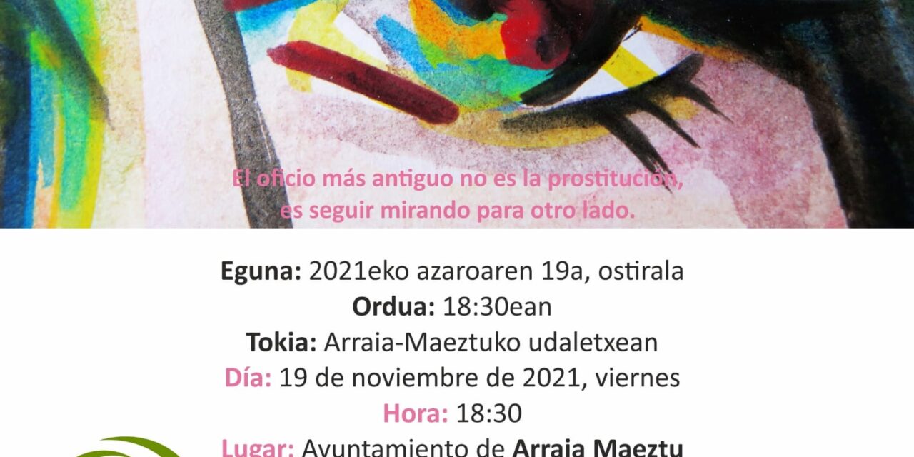 Jornada de sensibilización sobre prostitución