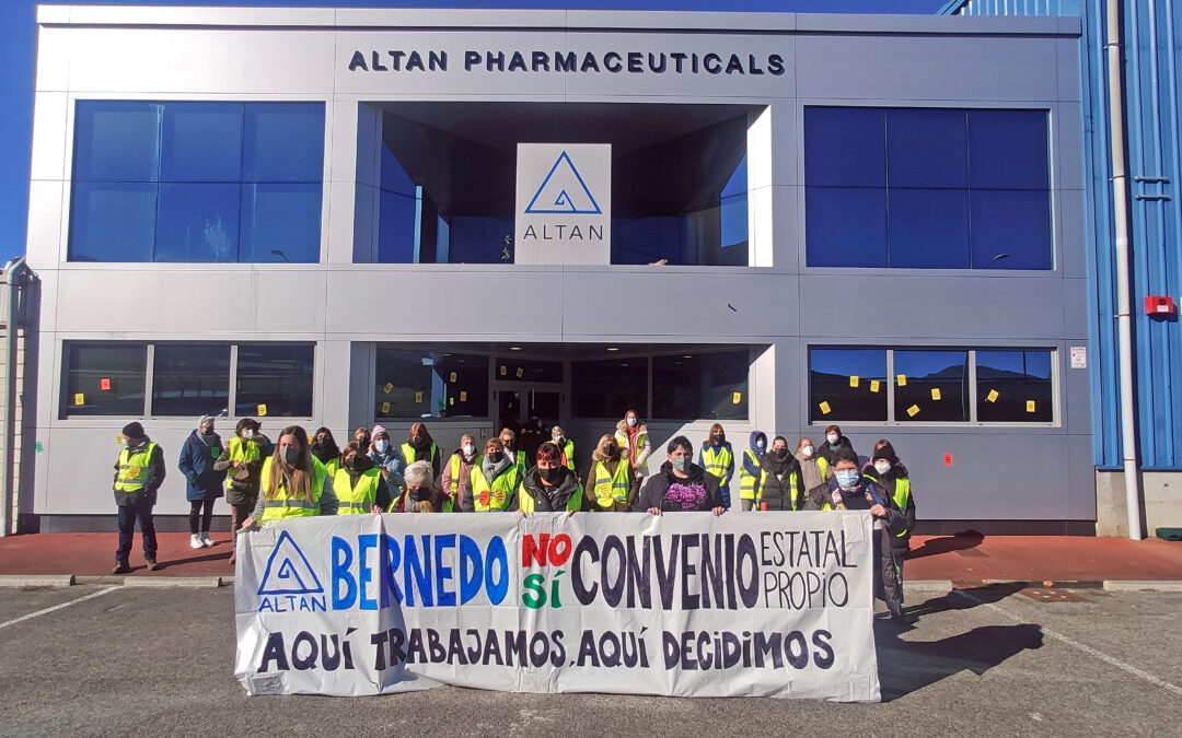 La plantilla de Altan expone mañana el conflicto laboral en las Juntas Generales de Alava