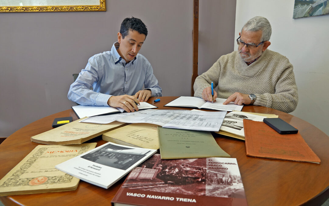 El archivo municipal de Maeztu custodia la colección documental sobre El Trenico de Javier Suso