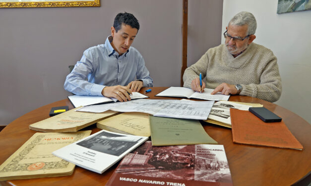 El archivo municipal de Maeztu custodia la colección documental sobre El Trenico de Javier Suso