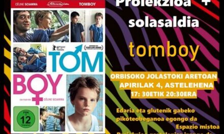 Proyección + coloquio: Tomboy (Orbiso, apirilak 4 de abril)