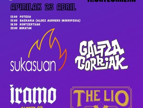 Orbisonik 2022 – Apirilak 23 de abril.