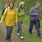 Periodistas de Alemania toman nota en Kanpezu de los recursos y experiencias del Camino Ignaciano
