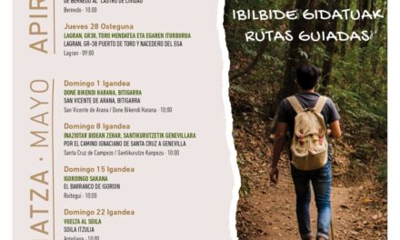 Rutas guiadas – Ibilbide gidatuak.