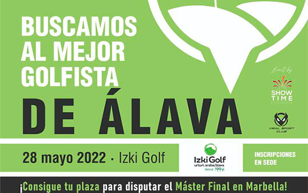 Torneo de golf The One race to Marbella (28 de mayo, Izki Golf, Urturi)