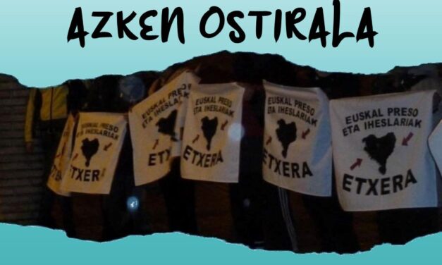 Azken ostirala (Maeztu, maiatzak 27 de mayo, 20:00)