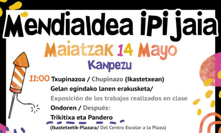 Mendialdea IPI Jaia (Maiatzak 14 de mayo)