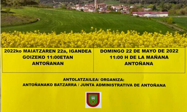Feria de Primavera – Udaberriko Azoka (Antoñana, maiatzak 22 de mayo)