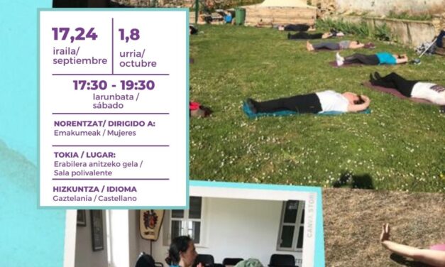 Low Pressure Fitness. Respirando juntas (Bernedo, iraila/septiembre-urria/octubre)