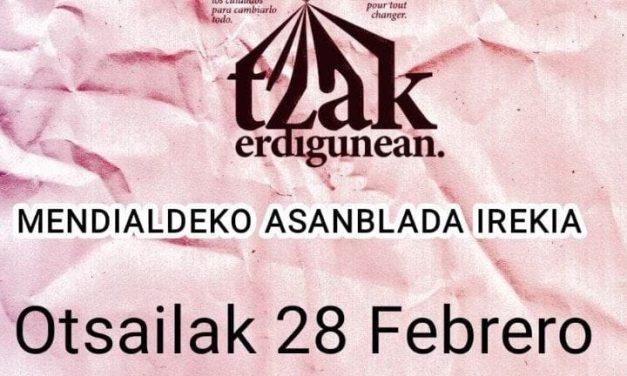 Denon bizitzak erdigunean. Mendialdekio Asanblada Irekia (Maeztu, otsailak 28 de febrero)