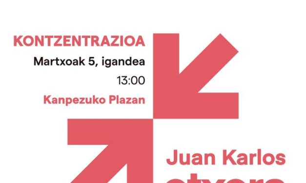 Kontzentrazioa. Juan Karlos etxera (Kanpezu, martxoak 5 de marzo)