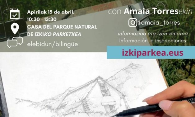 Taller de Sketching lantegia (Korres, Apirilak 15 de abril)