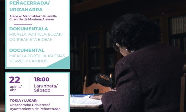 Micaela Portilla, templos, torres y caminos (Peñacerrada, apirilak 22 de abril)