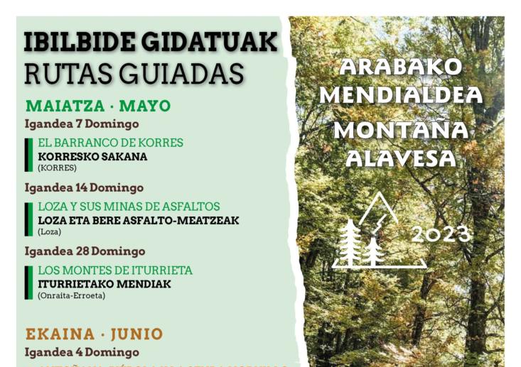 Rutas guiadas – Ibilbide gidatuak
