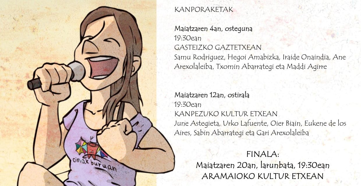 Arabako Bertso Eskolartekoa 2023 (Kanpezuko Kultur Etxea, maiatzak 12 de mayo).