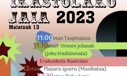 Ikastolako Jaia 2023 (Kanpezu, maiatzak 13 de mayo).
