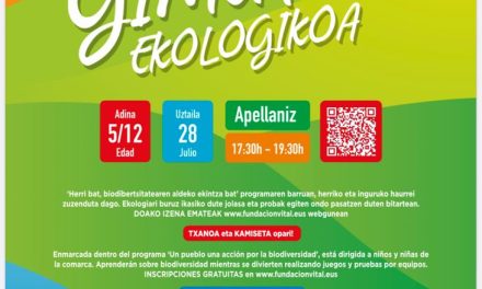 Ginkana ekologikoa (Apellaniz, uztailak 28 de julio).