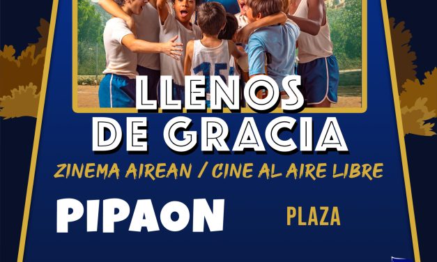 Zinema airean – Cine al aire libre (Pipaón, abuztuak 16 de agosto).
