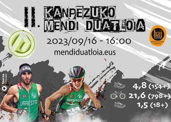 II. Kanpezuko Mendi Duatloia (Irailak 16 de septiembre)