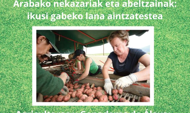 Erakusketa-Exposición: agricultoras y ganaderas de Álava. Reconocimiento a un trabajo velado (Lagrán, urriak 7-22 de octubre).