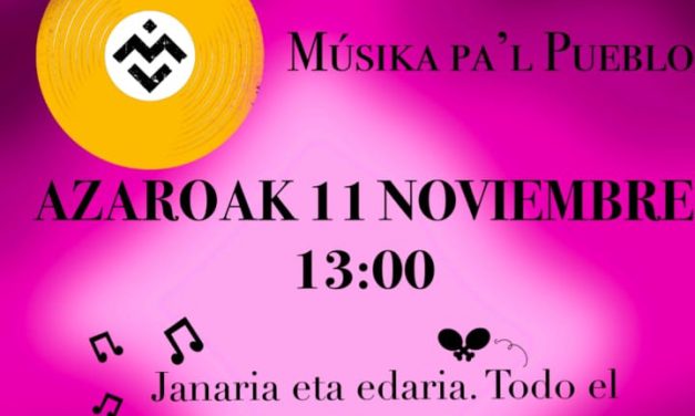 Concierto: EH Mertxe! (azaroak 11 de noviembre).