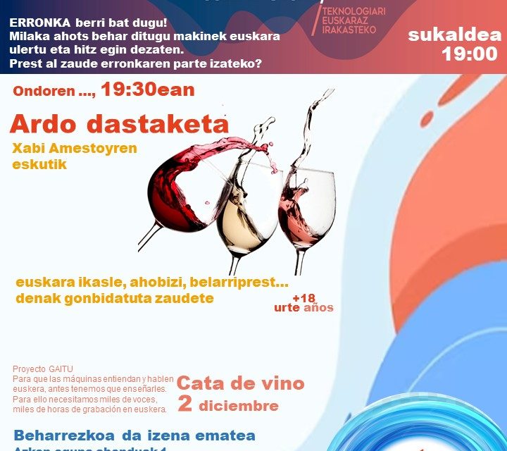 Bati ditzagun gure ahotsak (Maeztu, abenduak 2 de diciembre).