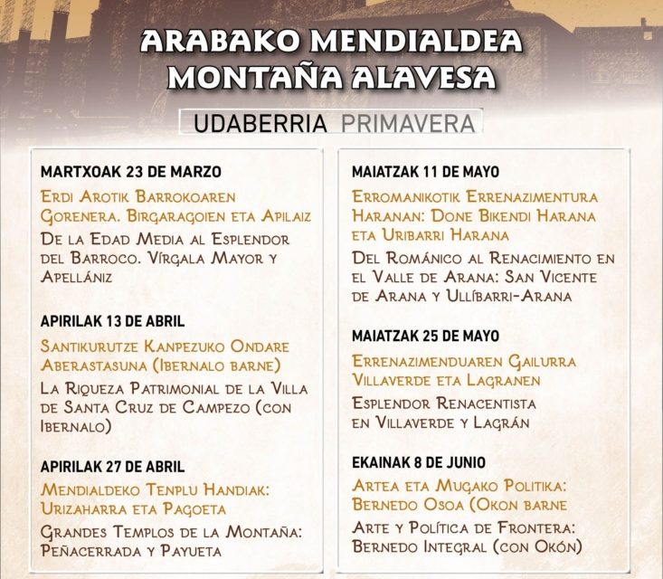 Ondare ibilbideak. Rutas patrimoniales.