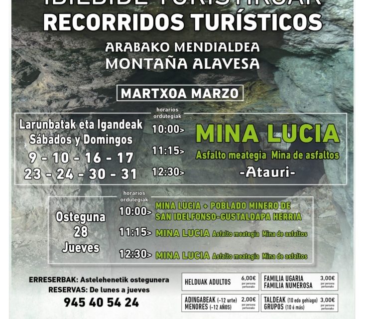 Visitas a Mina Lucía