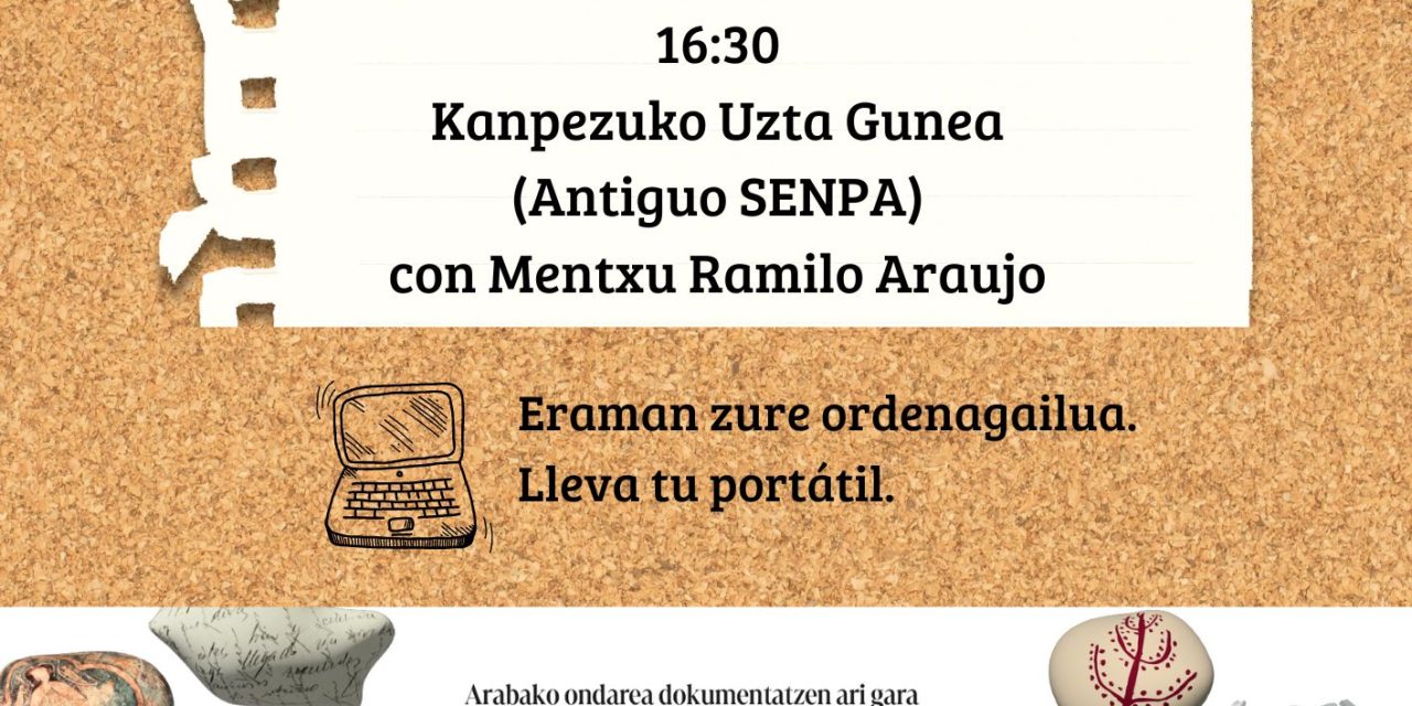 Wikitaller con Mentxu Ramilo Araujo (Santa Cruz de Campezo, martxoak 11 de marzo).