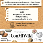 Wikitaller con Mentxu Ramilo Araujo (Santa Cruz de Campezo, apirilak 19 de abril).