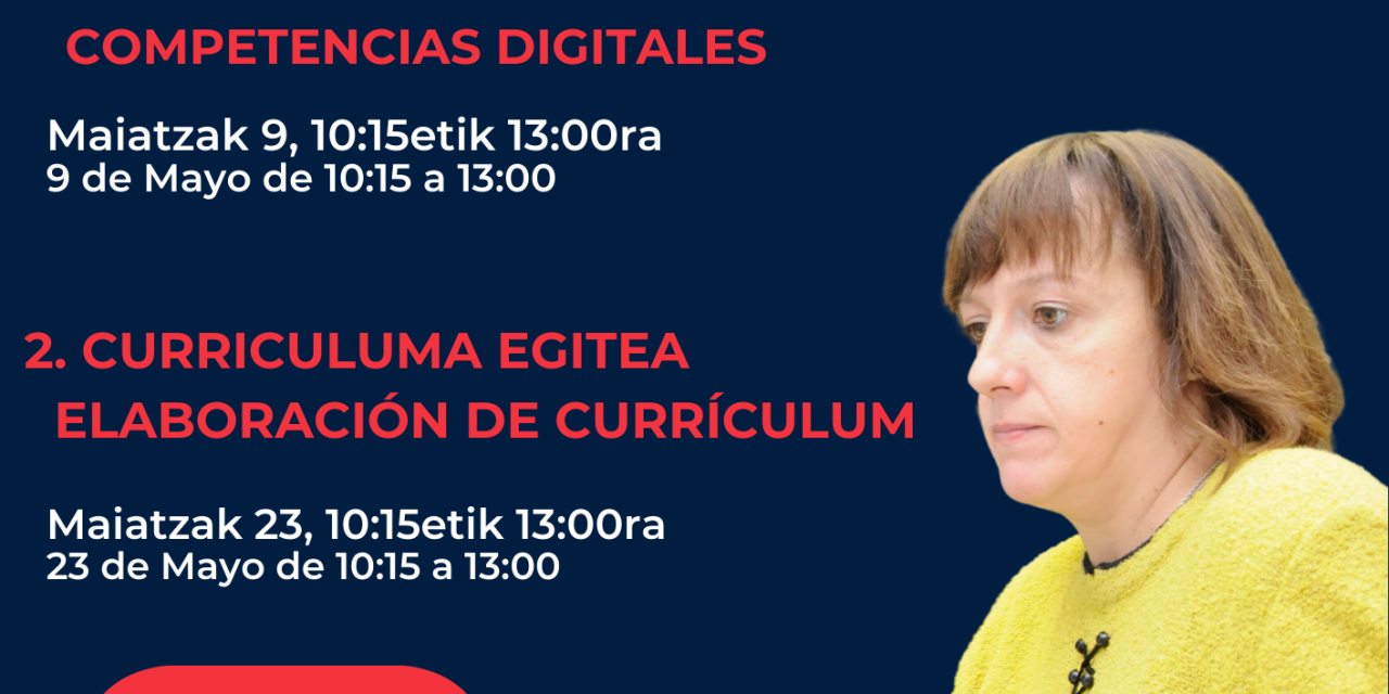 Maiatzako Tailerrak / Talleres de Mayo (Santikurutze Kanpezu, maiatzak 9-23 de mayo).