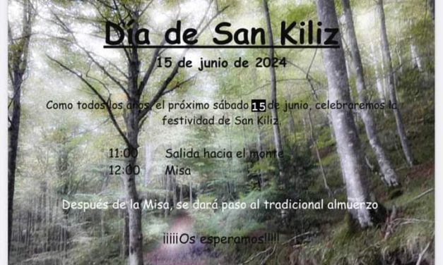 Día de San Kiliz (Lagrán, ekainak 15 de junio).